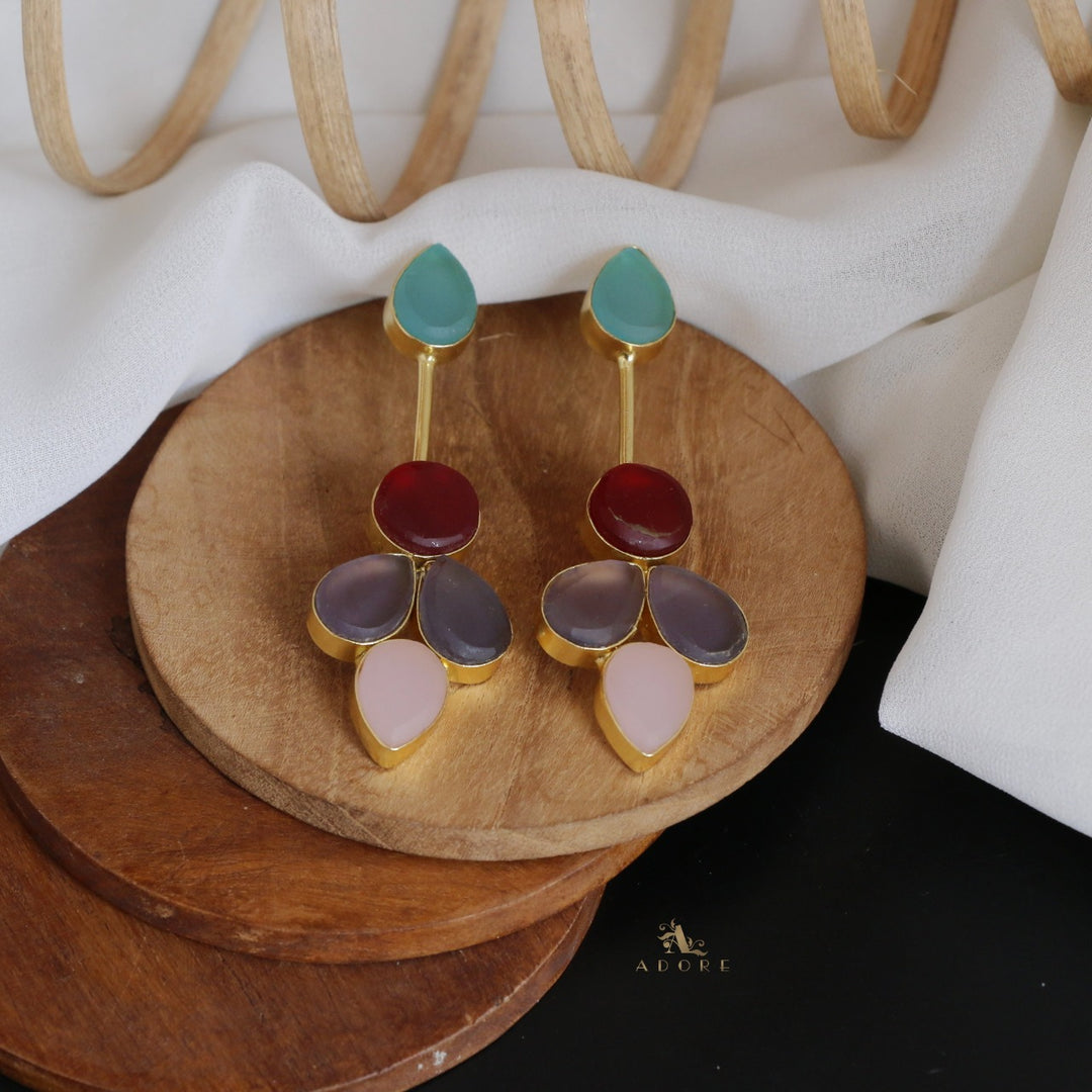 Tannia Raw Stone Earring