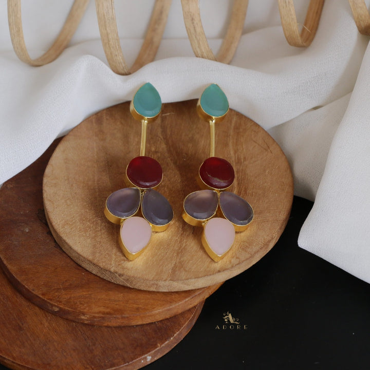Tannia Raw Stone Earring