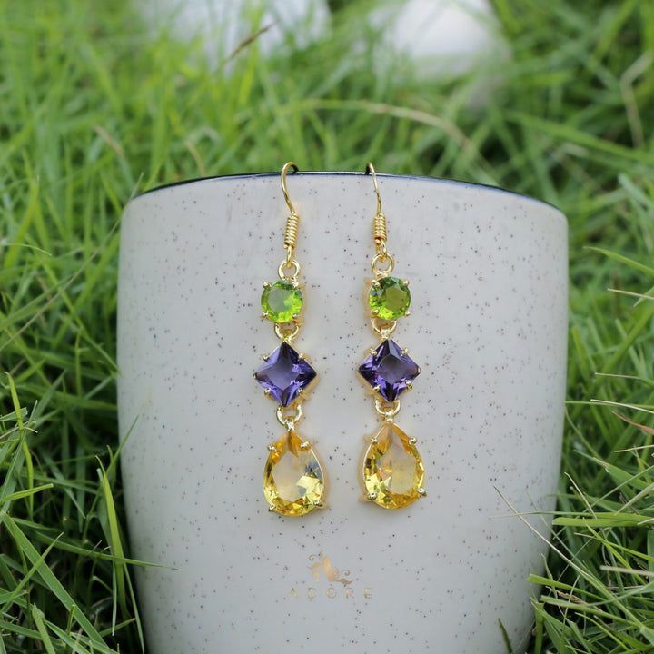 Hermia Multi Colour Earring