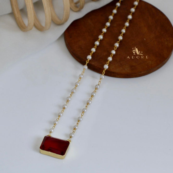 Nasmiya Rectangle Neckpiece