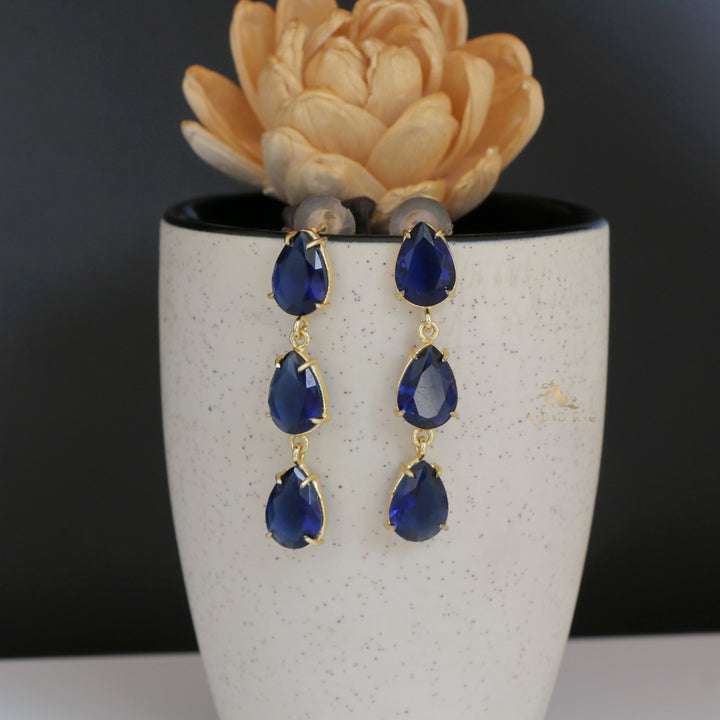 Hiromi Rain Drop Stud