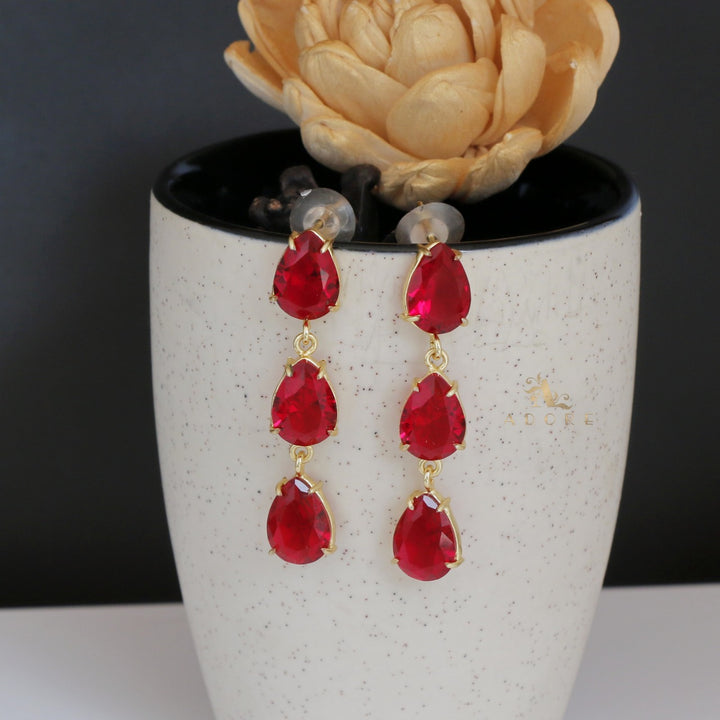 Hiromi Rain Drop Stud