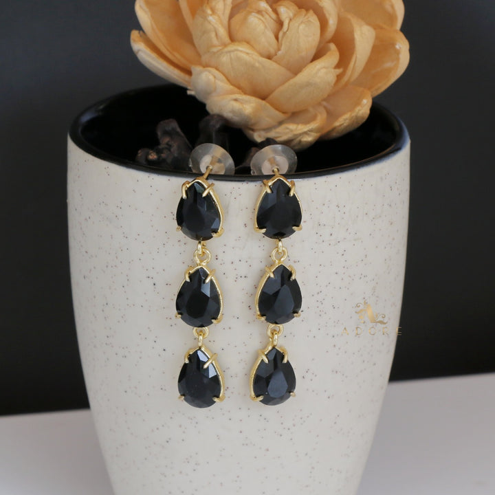 Hiromi Rain Drop Stud