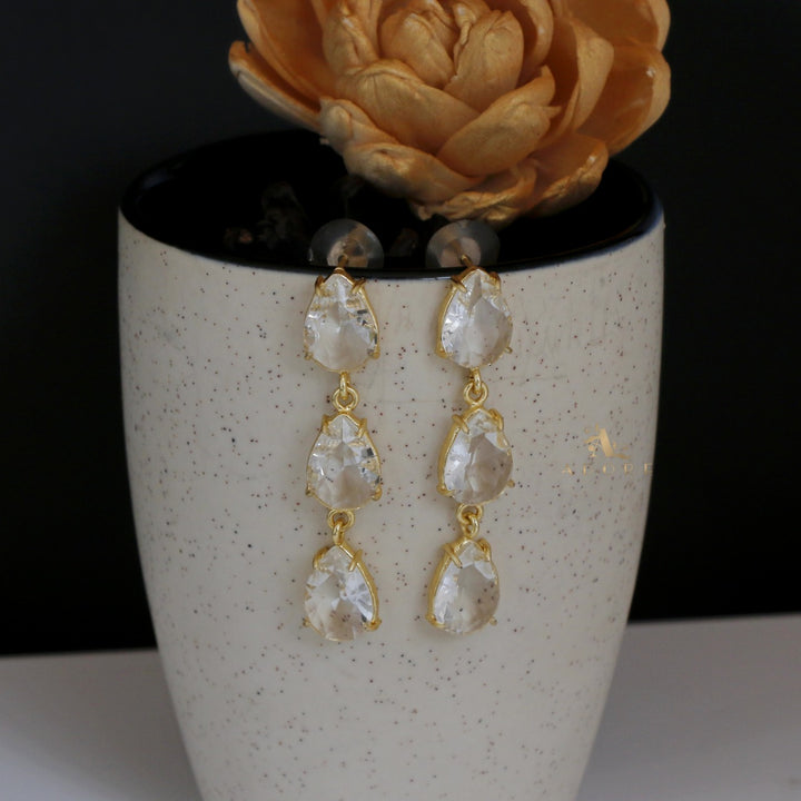 Hiromi Rain Drop Stud