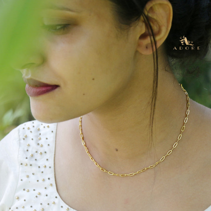 Vibha Gold Neckpiece