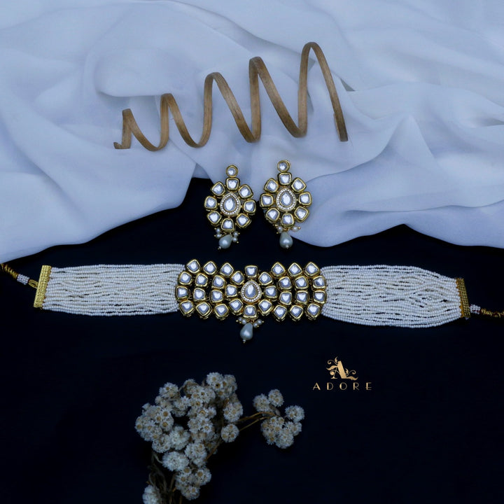Yashoda Kundan Choker With Earring