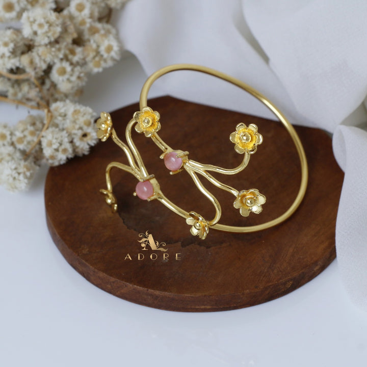 Laina Branch Flower Bracelet