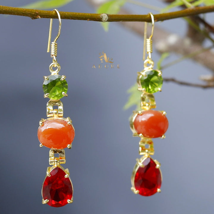 Multicolour  Kabani Glossy Drop