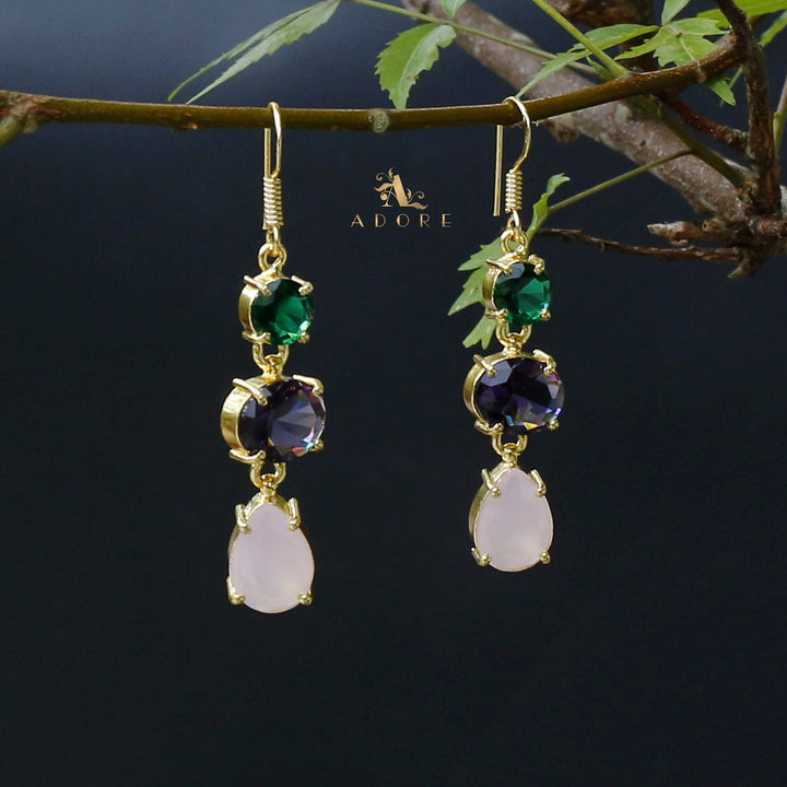Multicolour  Kabani Glossy Drop