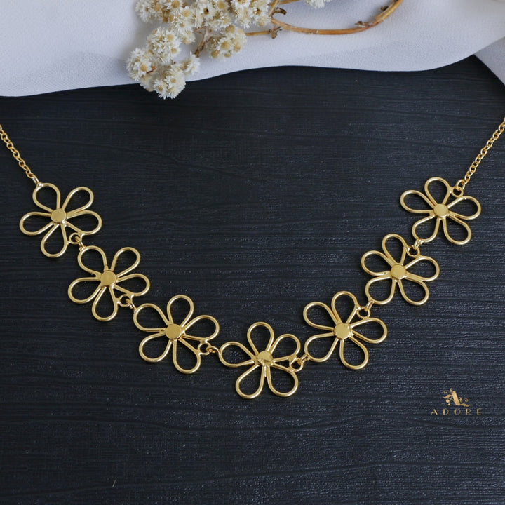 Enora Flower Neckpiece
