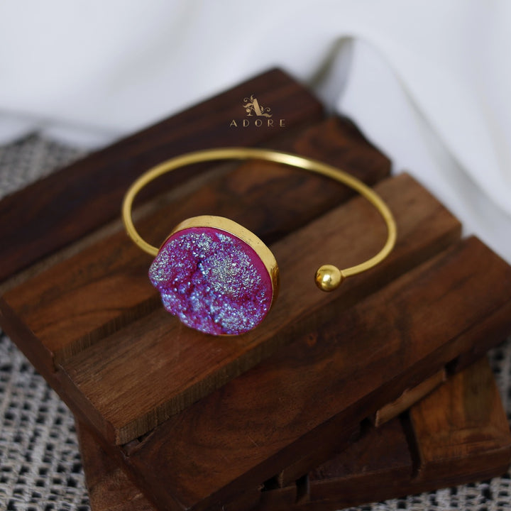 Daleyza Druzy Stone Bangle
