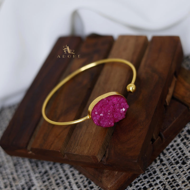Daleyza Druzy Stone Bangle