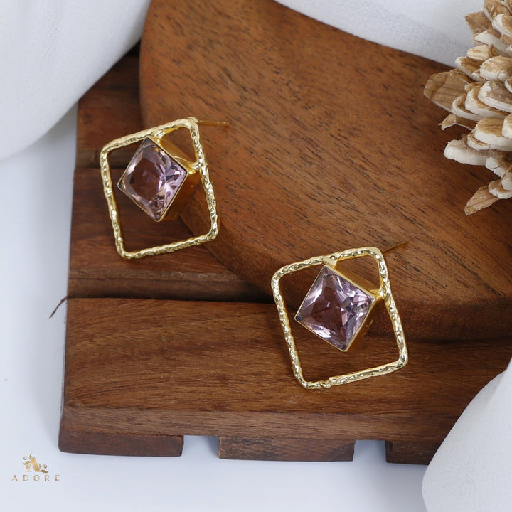 Jazlyn Square Stud