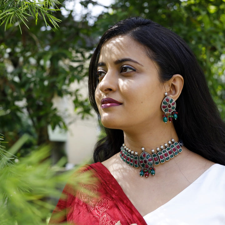 Shubhagni Choker With Earring