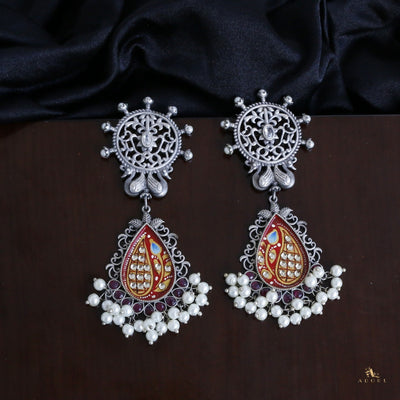 Hand Painted Kalaanjari Earring
