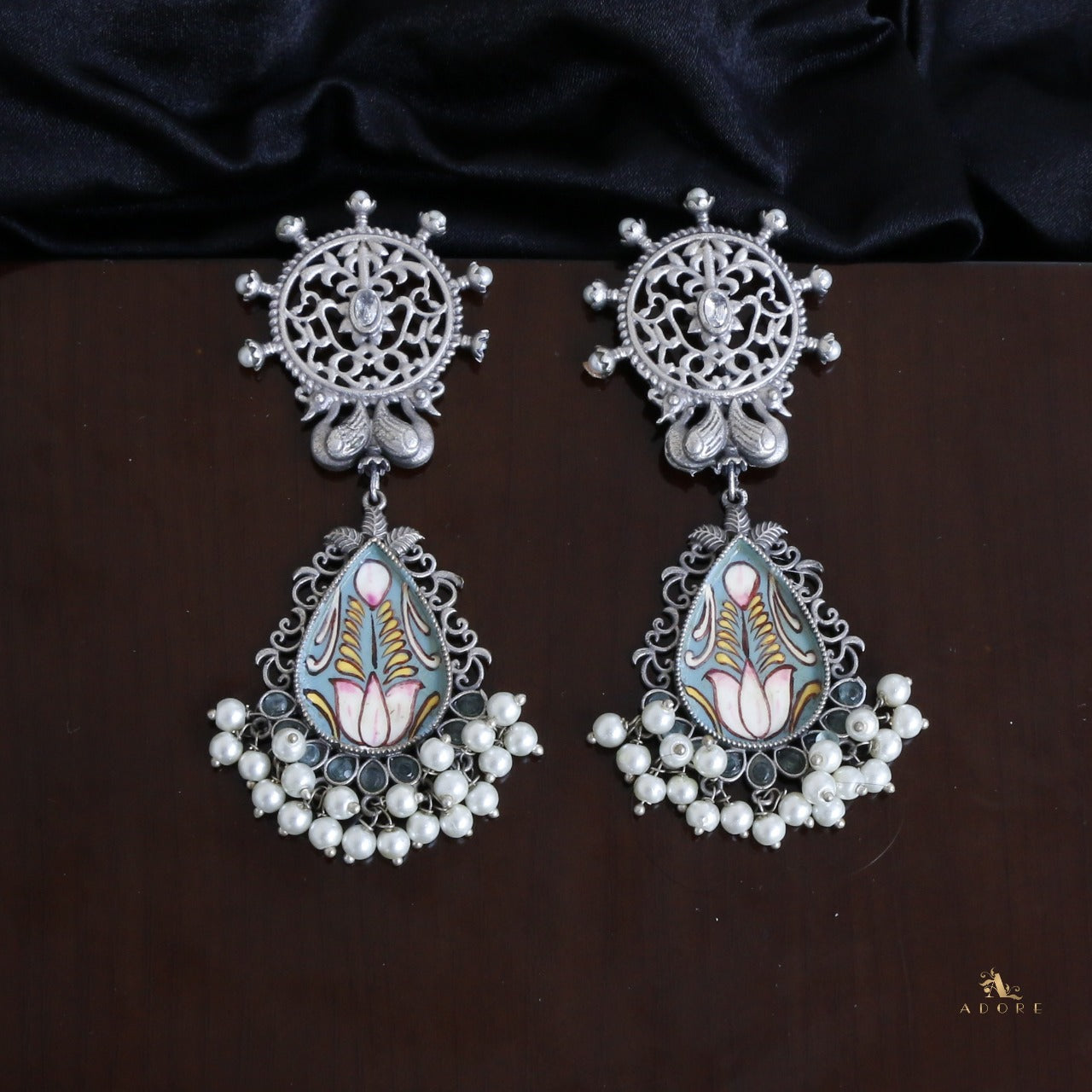 Hand Painted Kalaanjari Earring