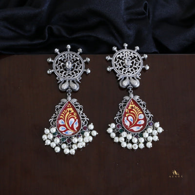 Hand Painted Kalaanjari Earring
