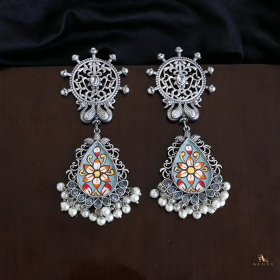 Hand Painted Kalaanjari Earring