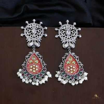 Hand Painted Kalaanjari Earring