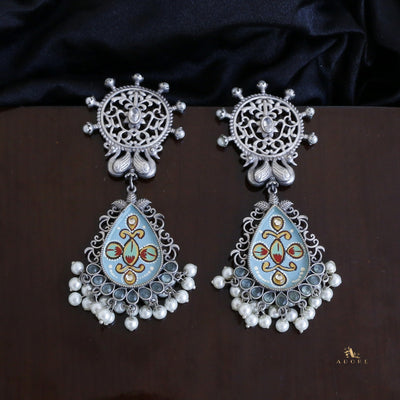 Hand Painted Kalaanjari Earring