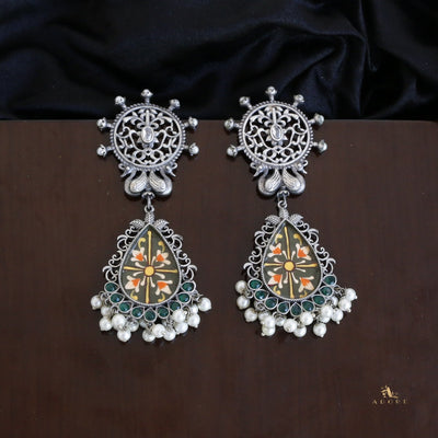 Hand Painted Kalaanjari Earring