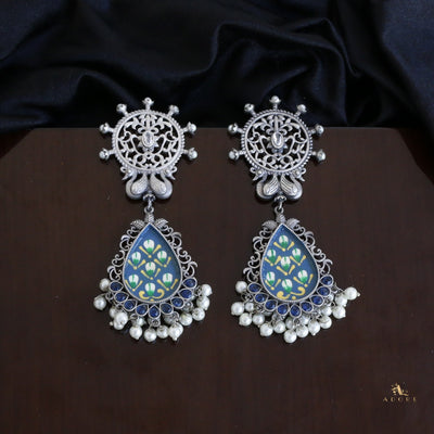 Hand Painted Kalaanjari Earring
