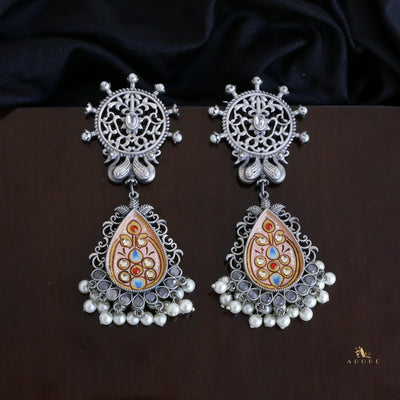 Hand Painted Kalaanjari Earring