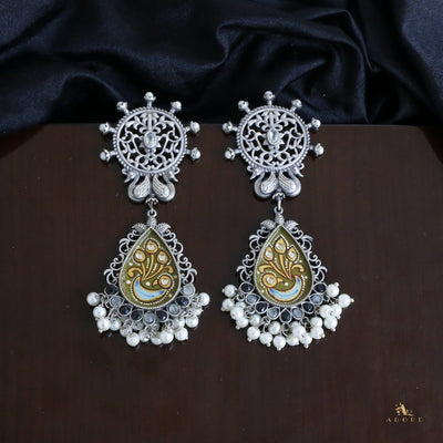 Hand Painted Kalaanjari Earring