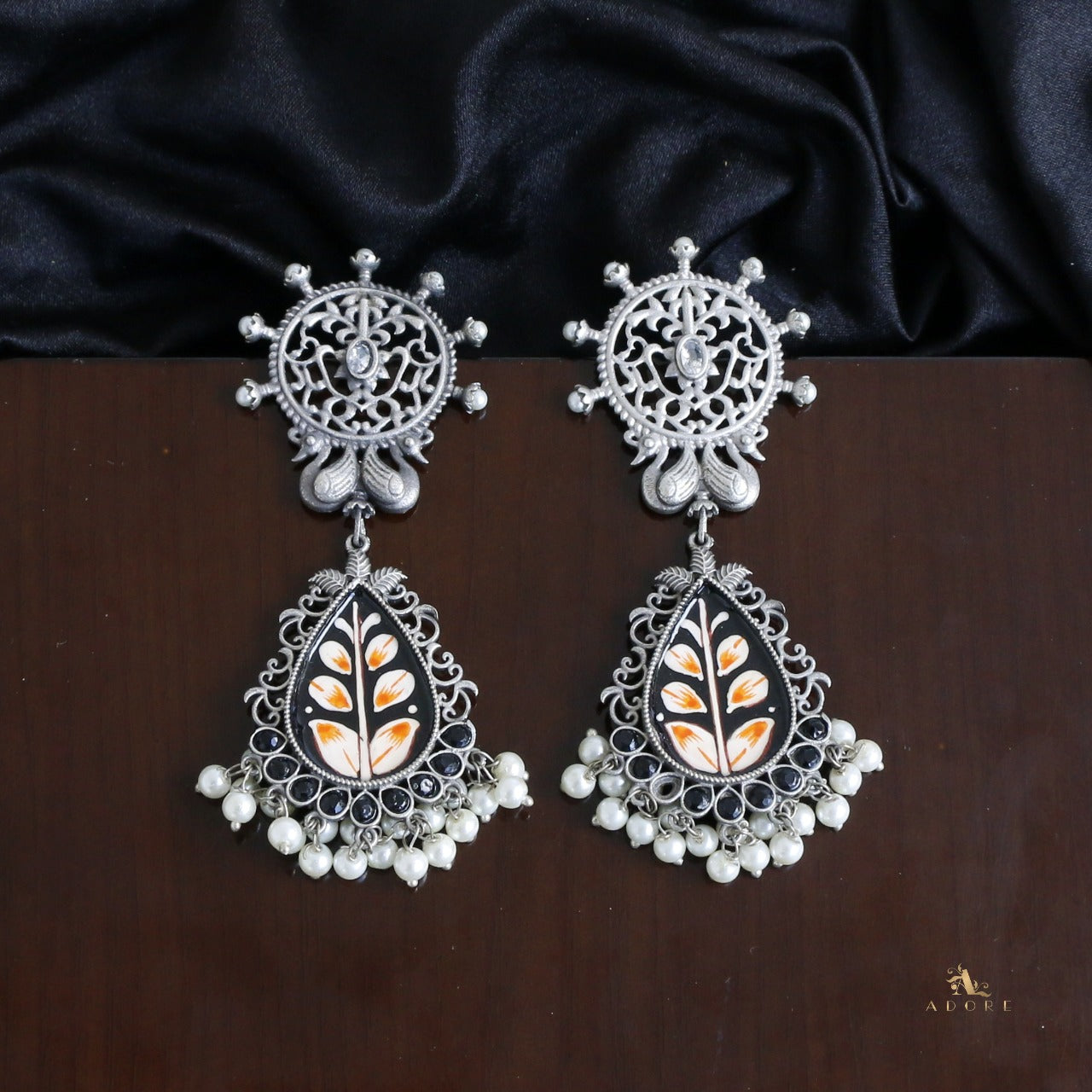 Hand Painted Kalaanjari Earring