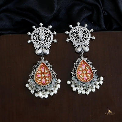 Hand Painted Kalaanjari Earring