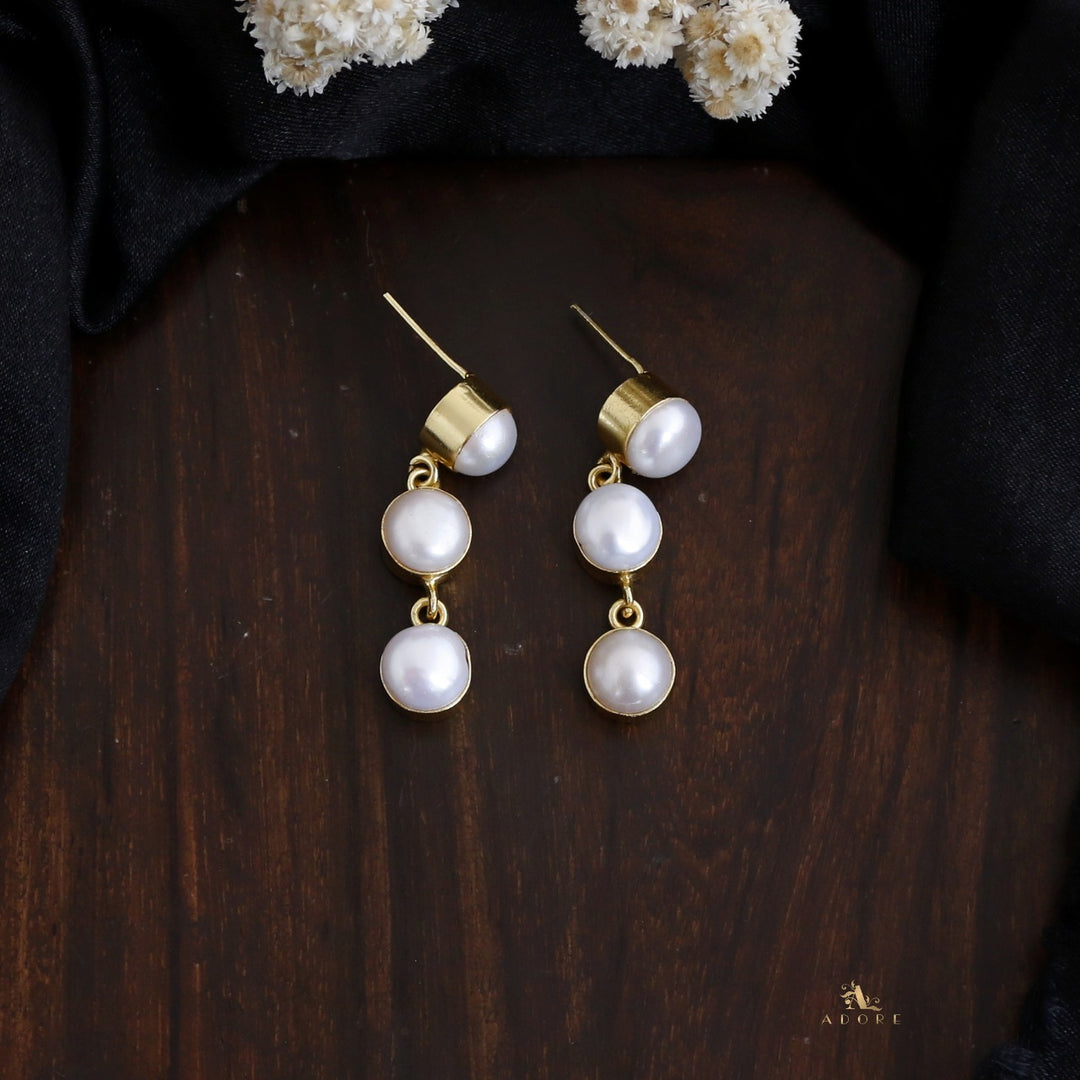 Riyalina 3 Baroque Pearl Earring