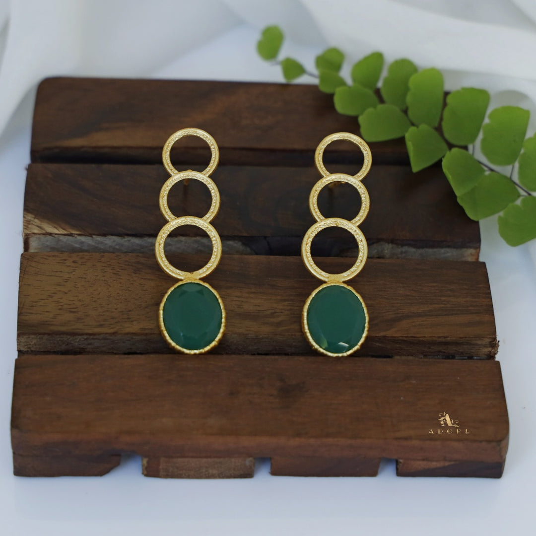 Aabinta Tri Circle Earring