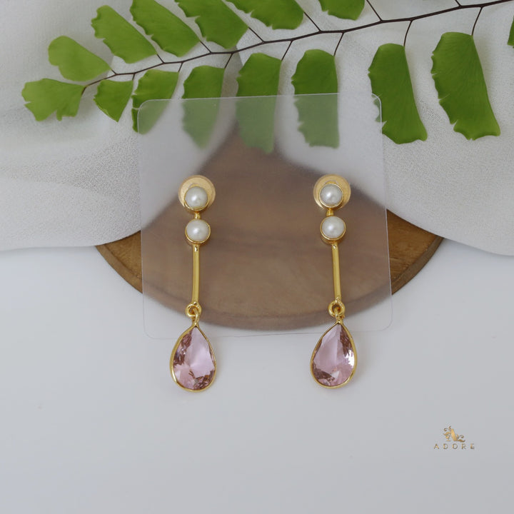 Alana Glossy Rain Drop Earring