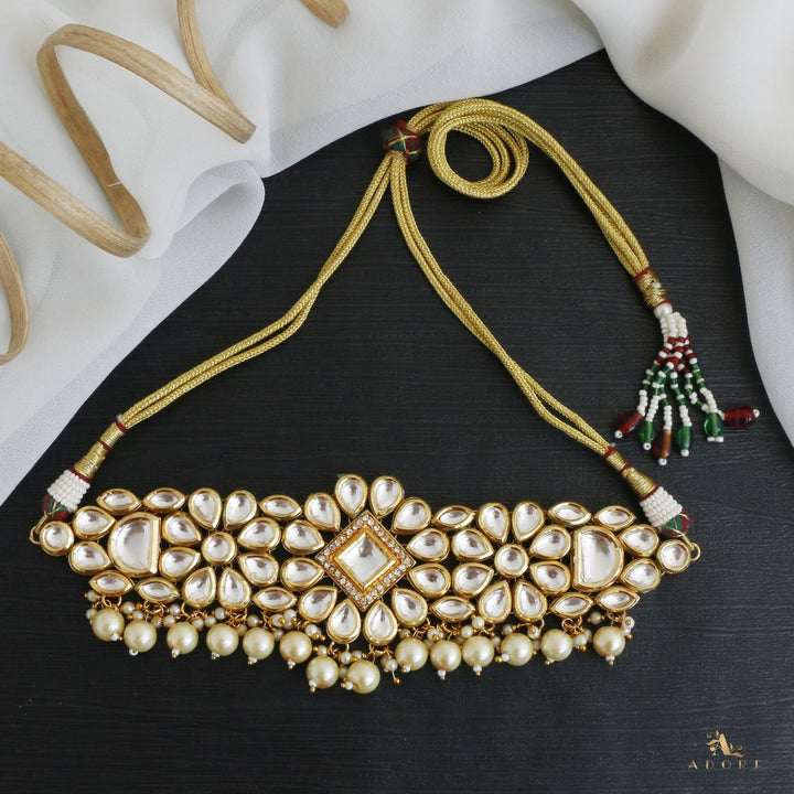 Dhevipriya  Kundan Choker With Earring