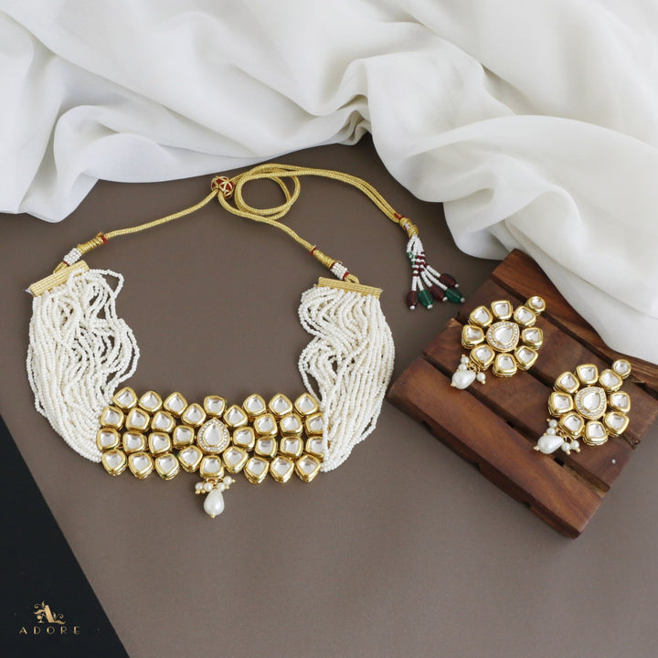 Yashoda Kundan Choker With Earring