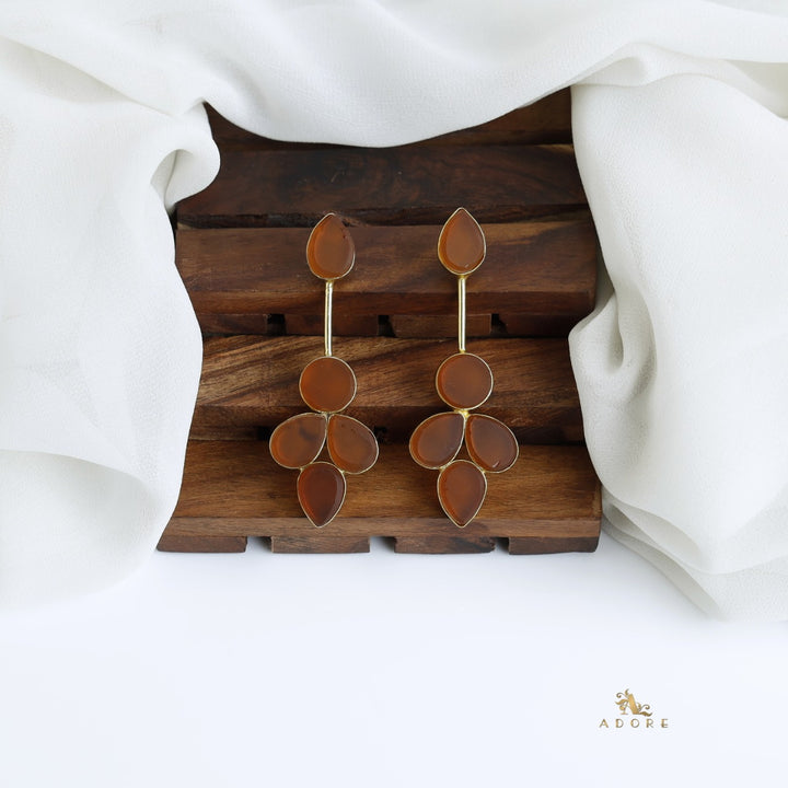 Tannia Raw Stone Earring