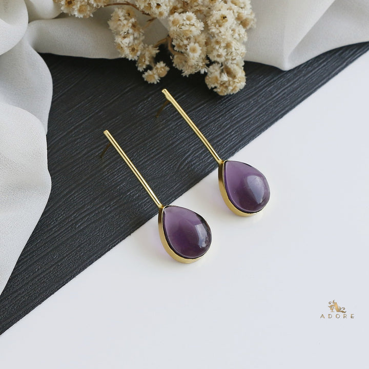 Rain drop Lovely lace Earring