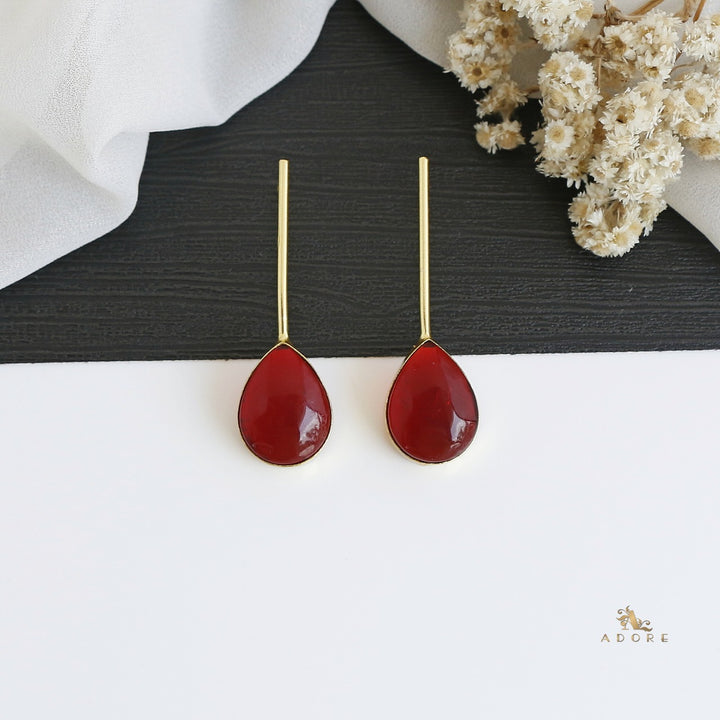 Rain drop Lovely lace Earring