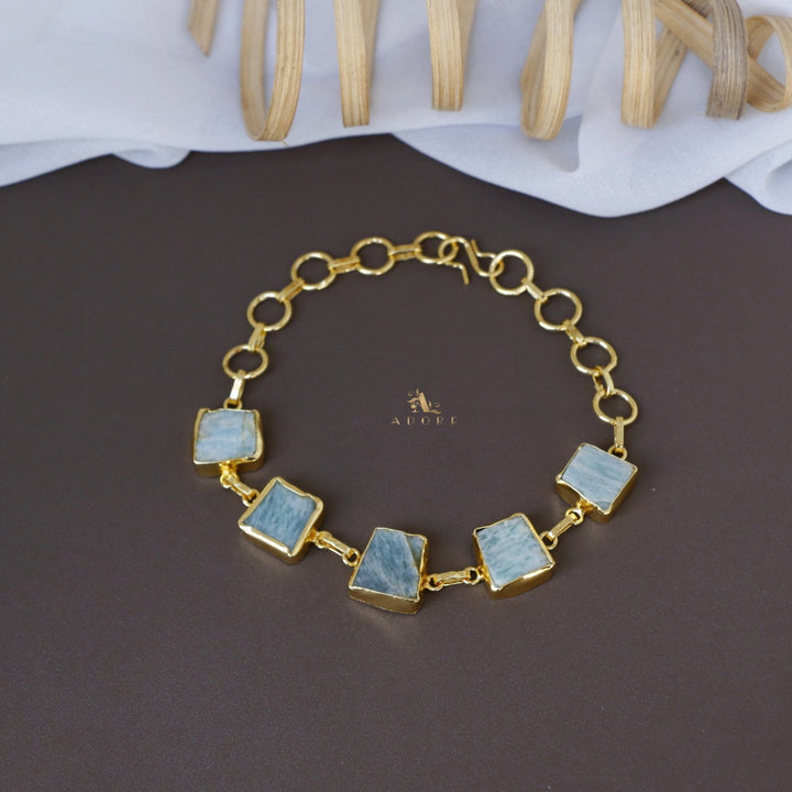 Earthlike Raw Stone Bracelet