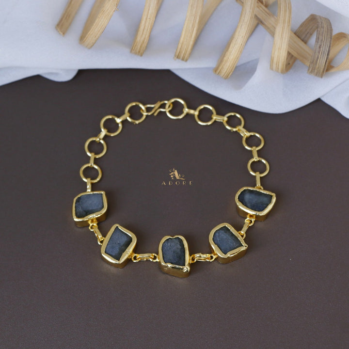Earthlike Raw Stone Bracelet