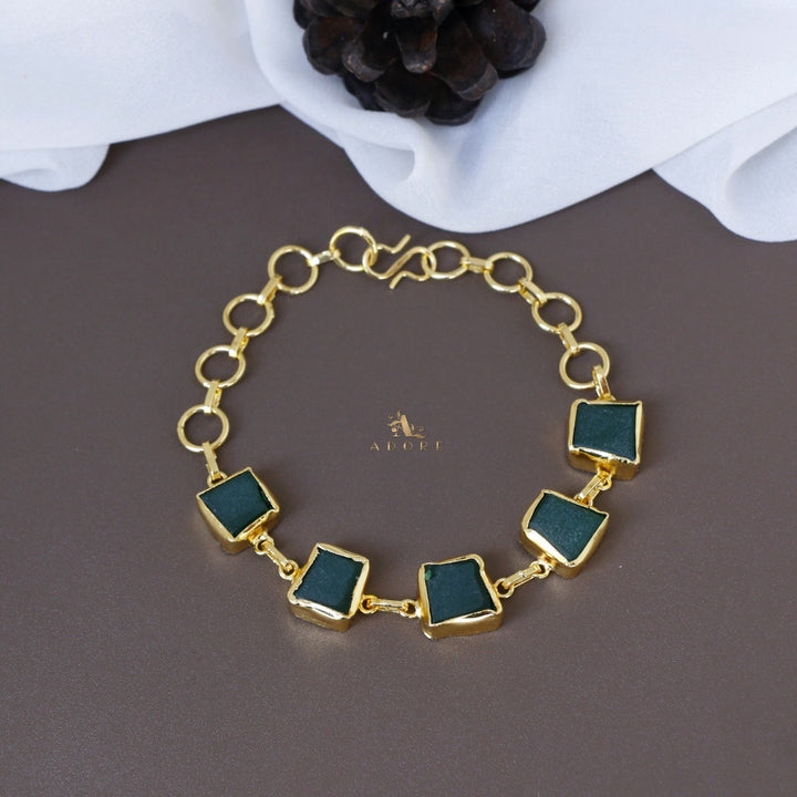 Earthlike Raw Stone Bracelet