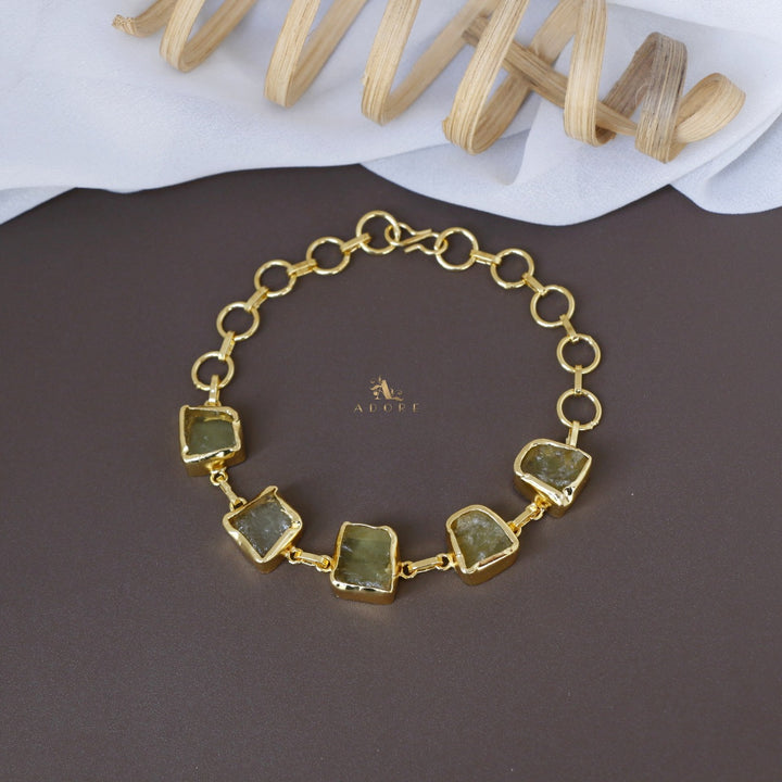 Earthlike Raw Stone Bracelet