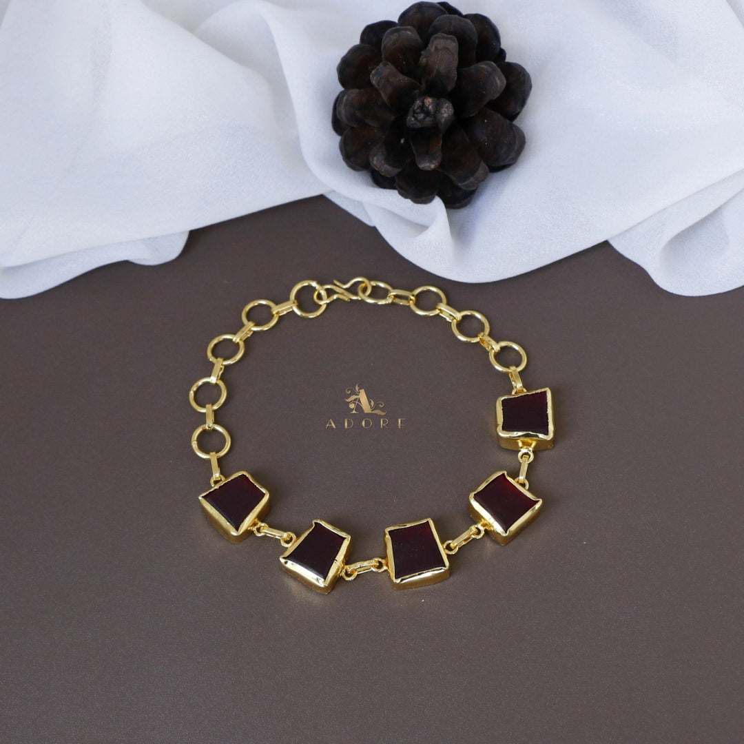 Earthlike Raw Stone Bracelet