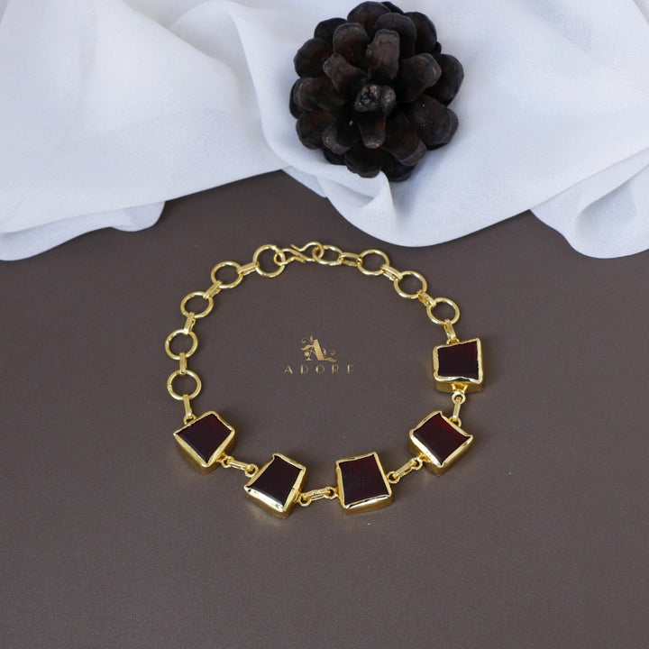 Earthlike Raw Stone Bracelet