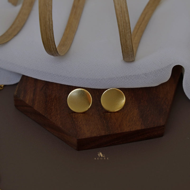Golden 2 Layer Kashi Neckpiece With Stud