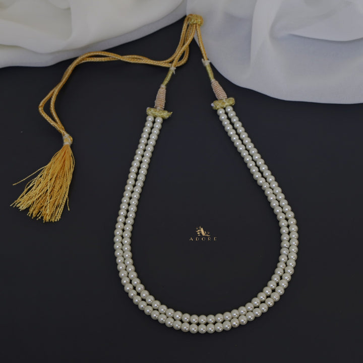 Aarabha 2 Layer Pearl Neckpiece