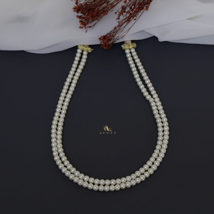 Aarabha 2 Layer Pearl Neckpiece
