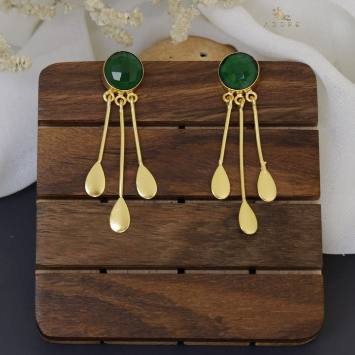 Shonika 3 Pendulum Earring