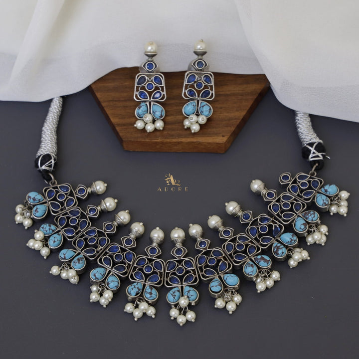 Ruthina Neckpiece With Earring
