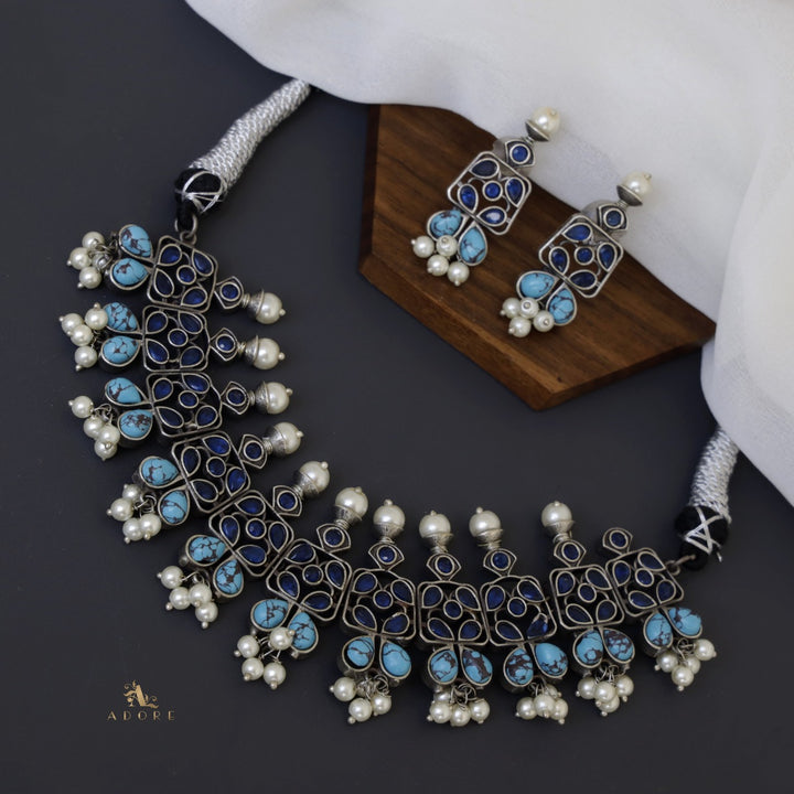 Ruthina Neckpiece With Earring